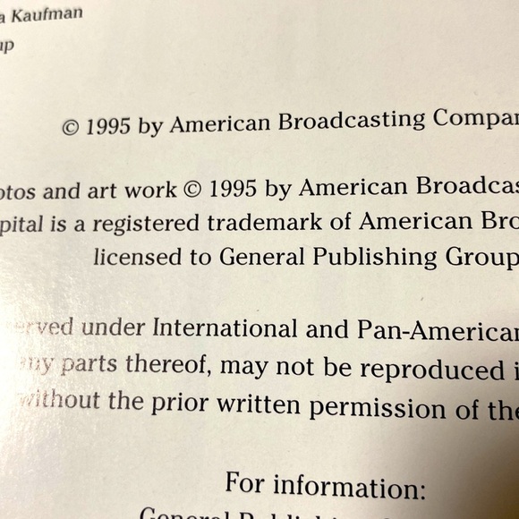 GENERAL HOSPITAL THE COMPLETE SCRAPBOOK by GARY WARNER 1995 HB EUC - Picture 4 of 15